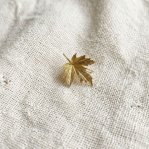 leaf brooch